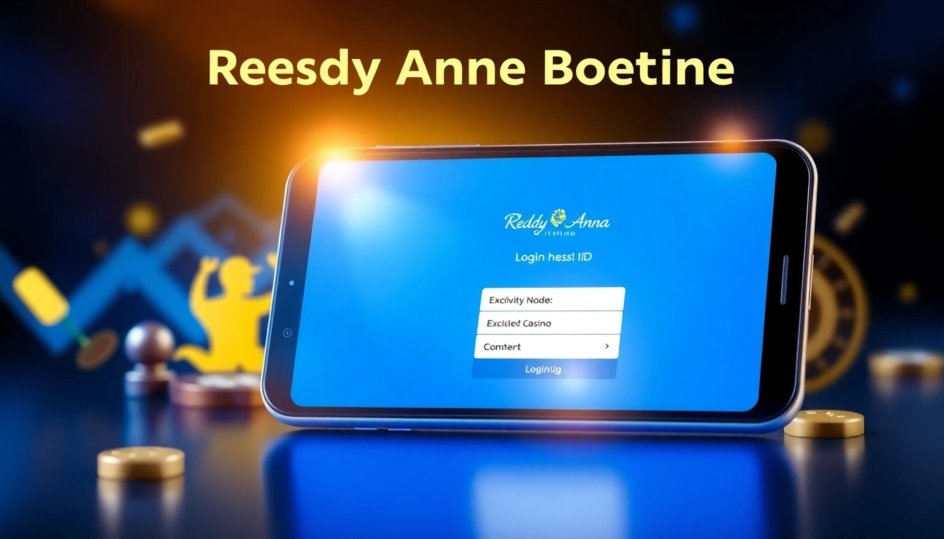 Reddy Anna Book ID login interface on mobile device highlighting secure betting features and live sports updates for Indian users.