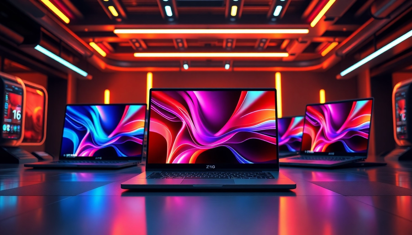 Z16 laptop displayed in a sleek workspace highlighting high performance and advanced design for