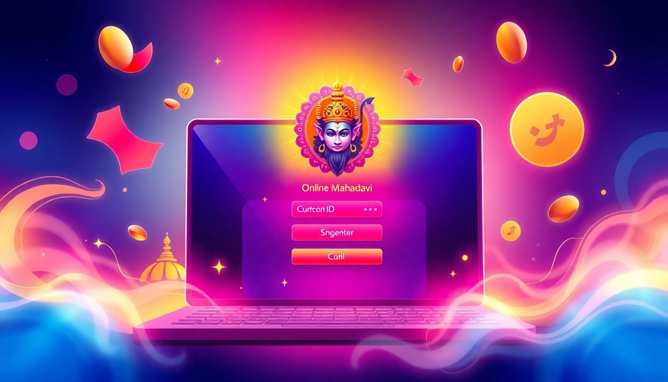 Mahadev ID displayed on a sleek online betting platform, emphasizing secure login and user trust for seamless betting experience.