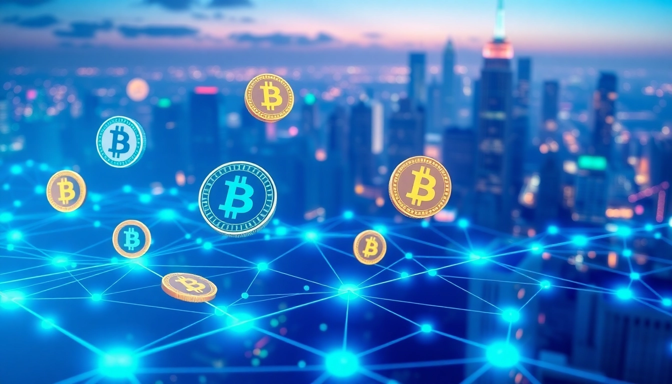 High-tech graphic of diverse altcoins showcasing their significance in modern digital finance