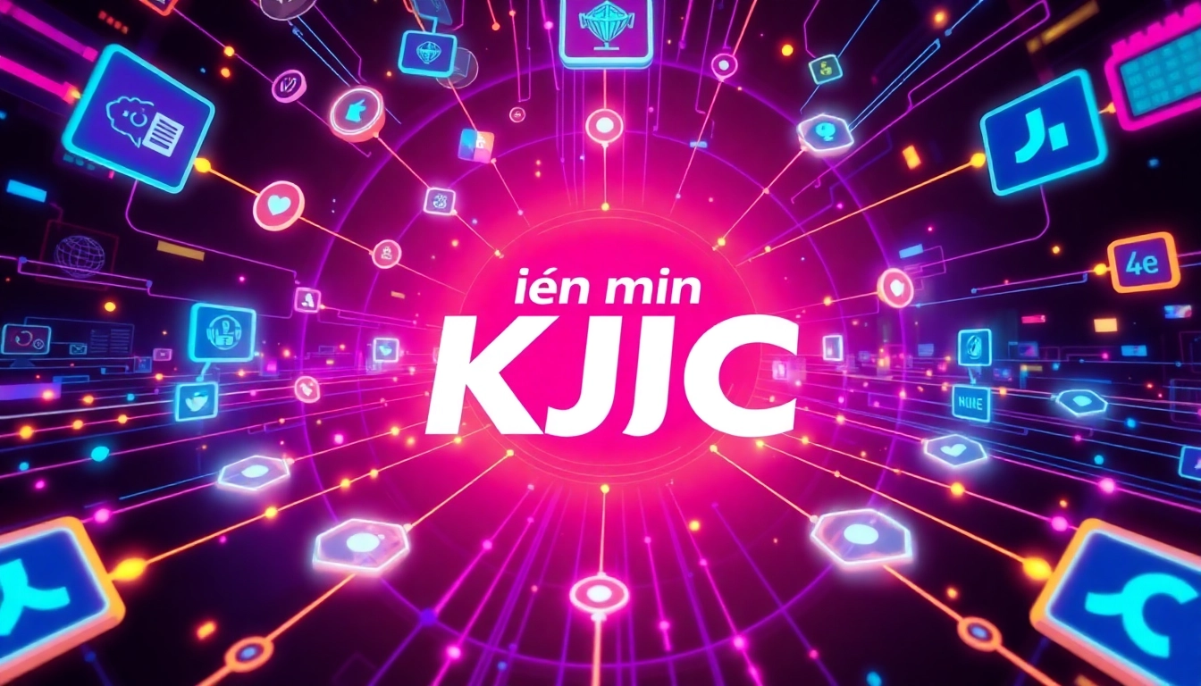 Professional team analyzing digital marketing strategies for Lien minh KJC's global expansion