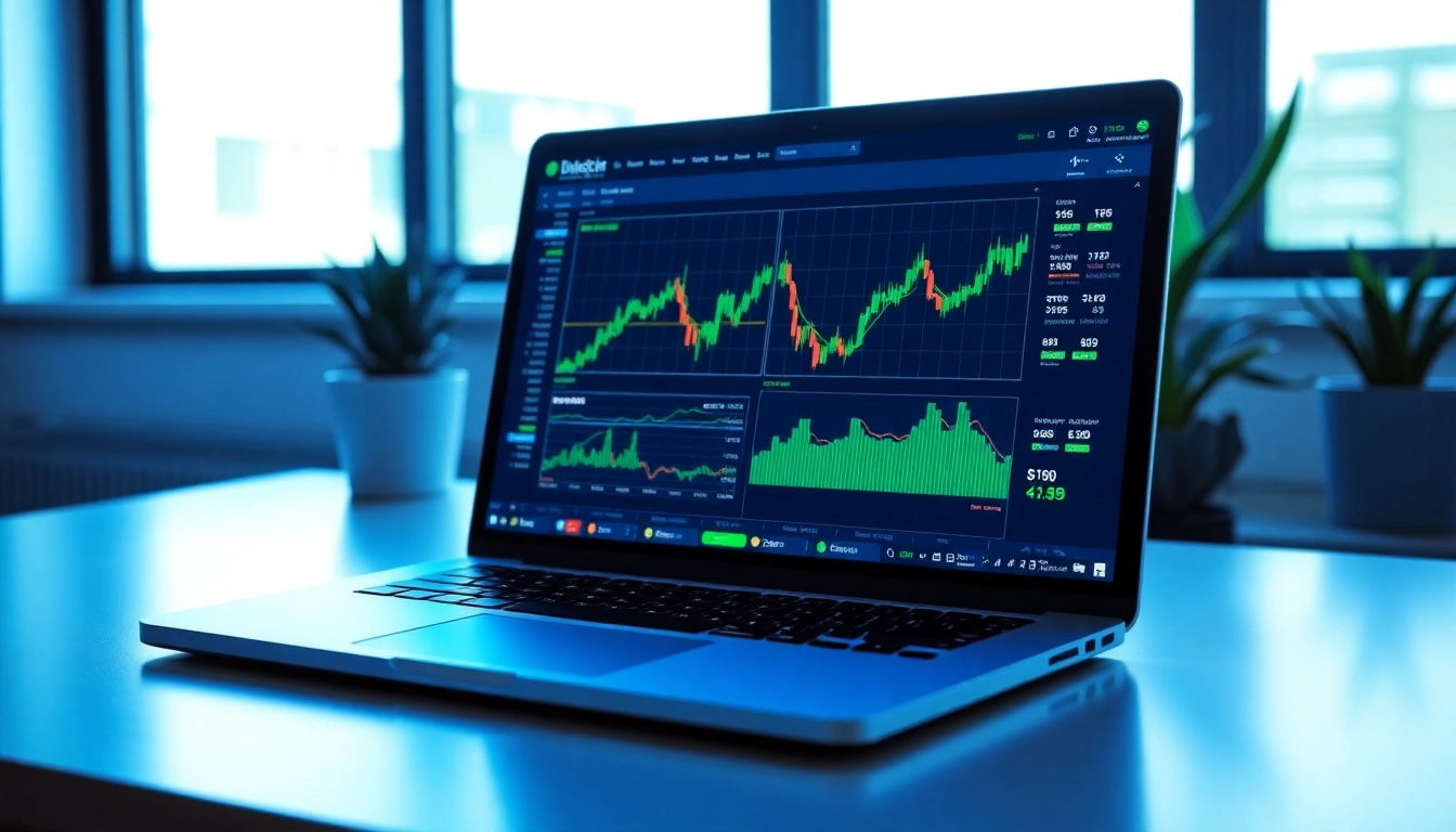 Comprehensive Binance exchange guide infographic showing trading platform interface and key features for beginners.