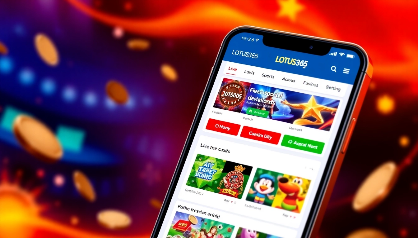 Download the Lotus365 App for seamless sports betting and casino gaming in India, with fast access and secure transactions.
