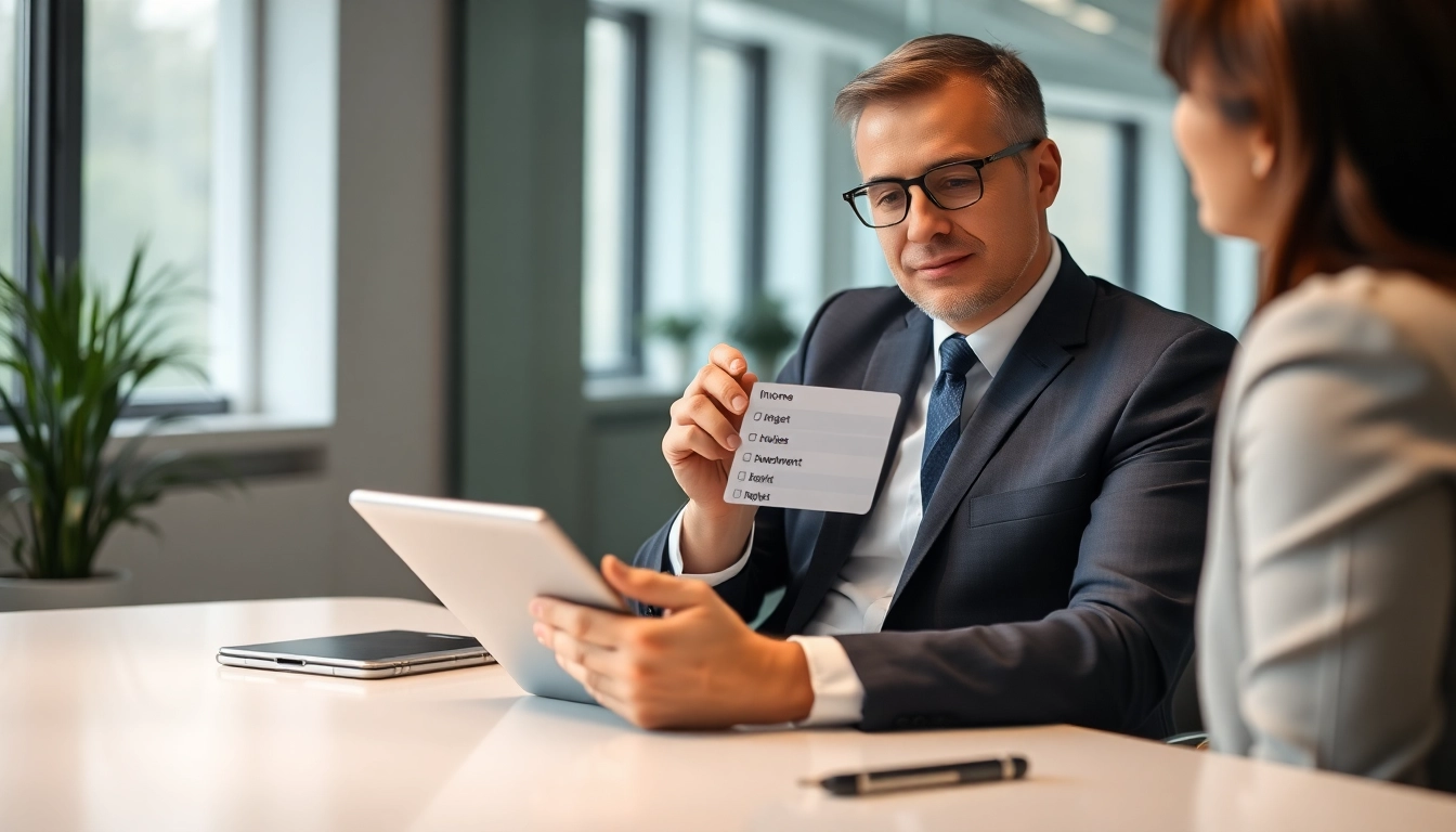 Guide To Income Drawdown strategies with a financial advisor explaining options for retirees